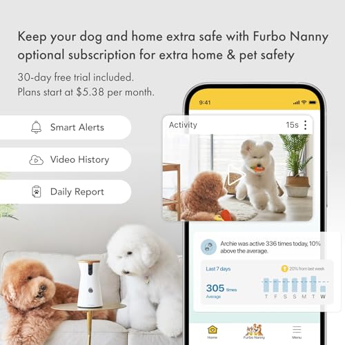 Furbo 360° Smart Dog Camera with Treats