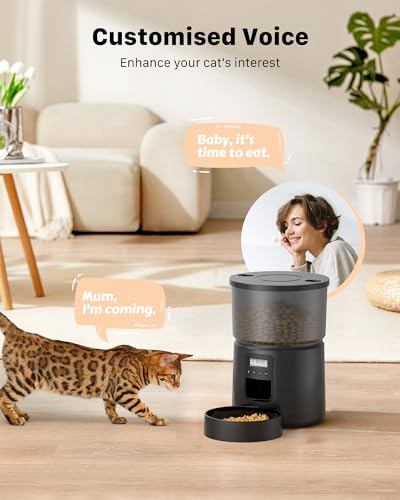 Smart Automatic Cat and Dog Feeder - 3L