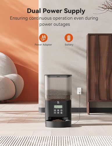 Smart Automatic Cat and Dog Feeder 5L