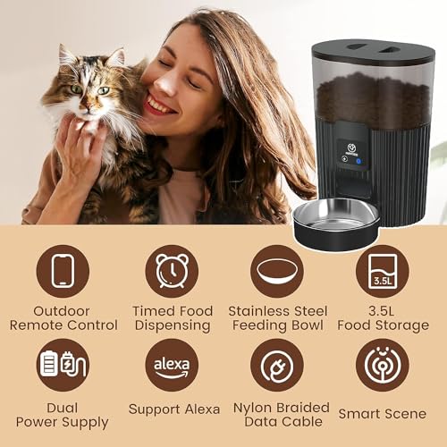WiFi Automatic Smart Pet Feeder with APP Control