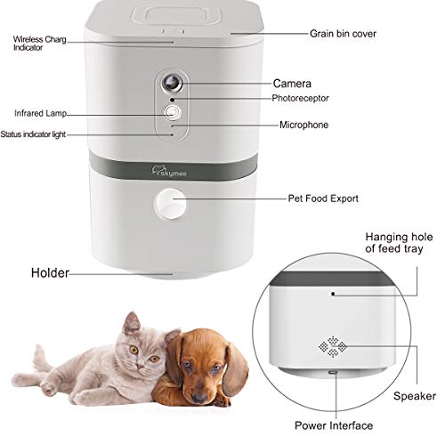 Smart Pet Feeder with HD Camera & Treat Dispenser