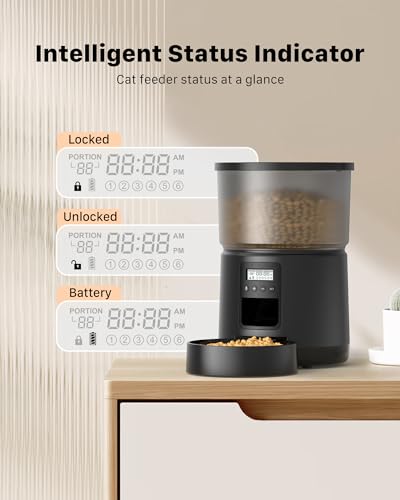 Smart Automatic Cat and Dog Feeder - 3L