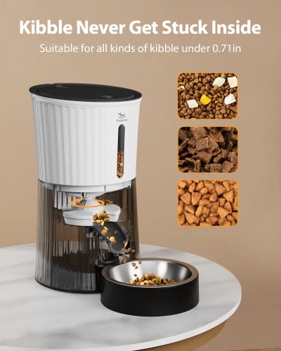 Automatic Timed Cat Feeder - 4L Programmable Dispenser