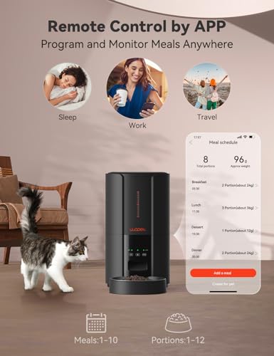 WOPET WiFi Automatic Cat Feeder with App
