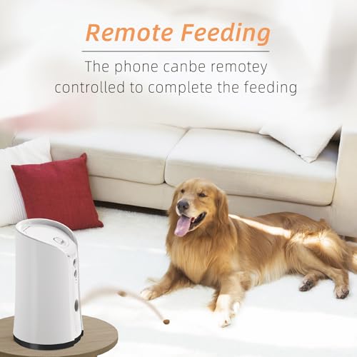 SKYMEE 5G WiFi Dog Camera Treat Dispenser