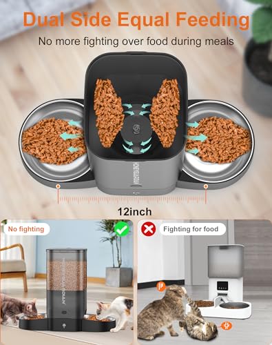 Smart WiFi Cat Feeder for Two Cats - 5L