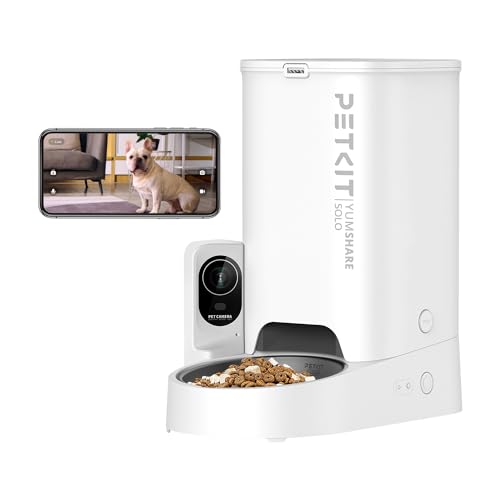 Smart Pet Feeder with Camera and App Control