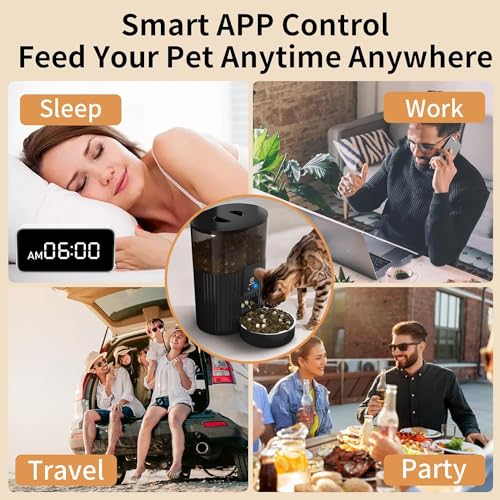 WiFi Automatic Smart Pet Feeder with APP Control