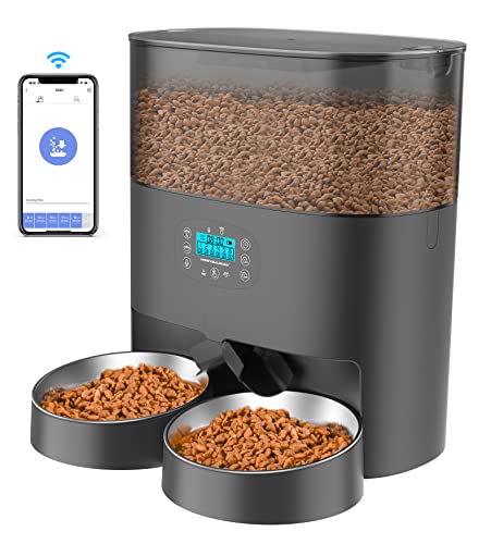 Smart 6L Cat and Dog Feeder with App Control