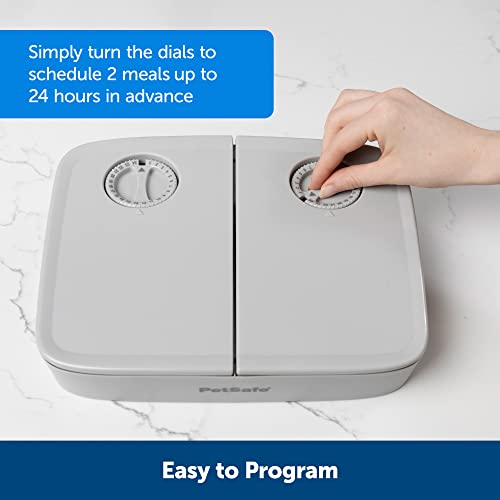 PetSafe Programmable 2 Meal Automatic Pet Feeder