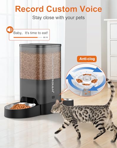 Smart WiFi Cat Feeder for Two Cats - 5L