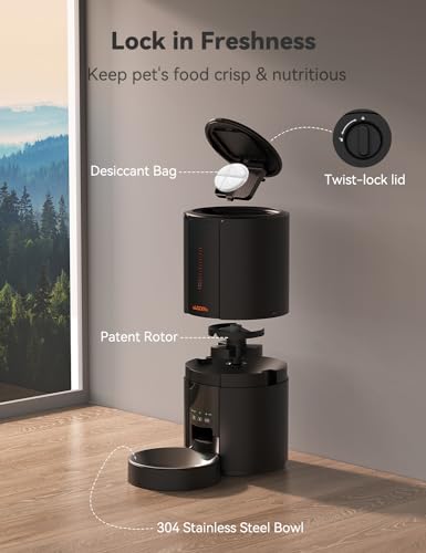 WOPET WiFi Automatic Cat Feeder with App