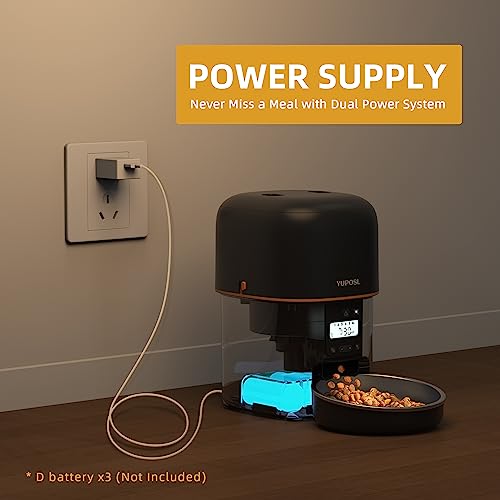 Yuposl Smart Automatic Cat and Dog Feeder