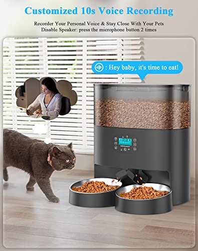 Smart 6L Cat and Dog Feeder with App Control
