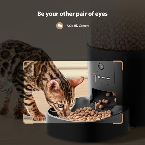 Smart Cat Feeder with Camera and APP Control