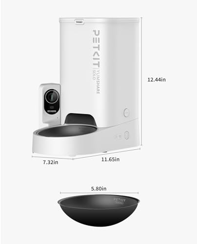 Smart Pet Feeder with Camera and App Control