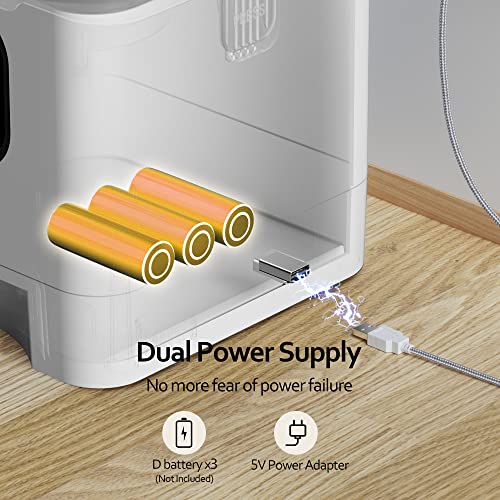 VOLUAS Smart Automatic Cat Feeder with Voice Recording