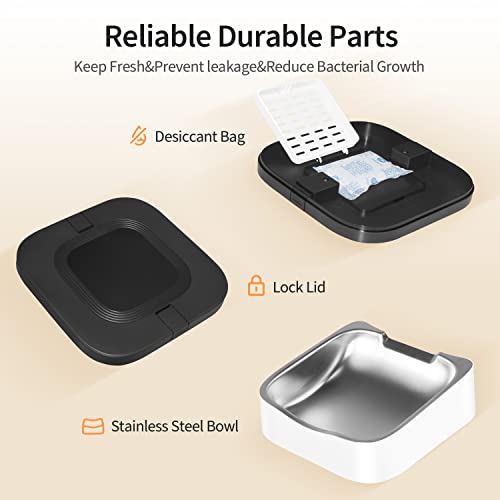 Petour Automatic Cat Feeder with Voice Recorder