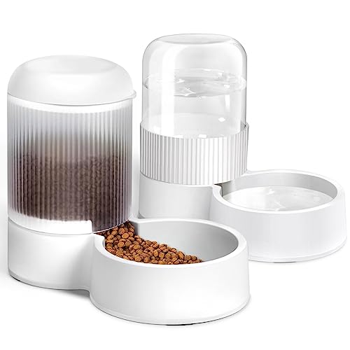 MDEHOPET Automatic Gravity Cat Feeder, 2.8L