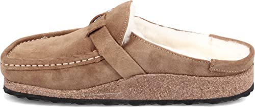 Tea Suede Birkenstock Buckley Clog (Women's, 37N)