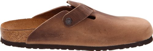 Tobacco Brown Boston Arch Clog, Size 40