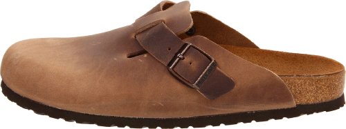 Tobacco Brown Boston Arch Clog, Size 40