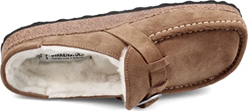 Tea Suede Birkenstock Buckley Clog (Women's, 37N)