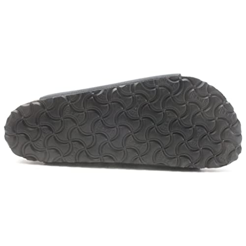 Black Oiled Leather Arizona Birkenstock Sandals - 10/8.5