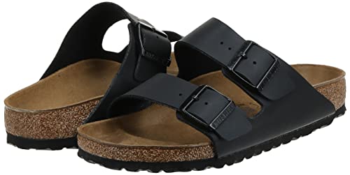 Black Birko-Flo Arizona Sandals for Women