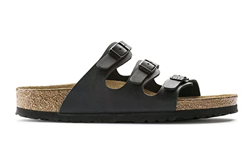 Birkenstock Women's, Florida Soft Footbed Sandal Black 41 M