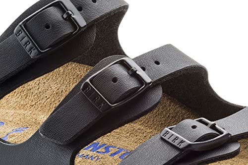 Birkenstock Women's, Florida Soft Footbed Sandal Black 41 M