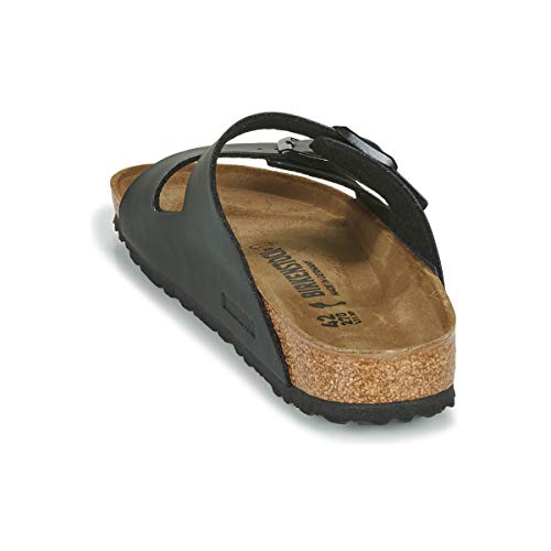 Black Arizona Soft Footbed Suede Sandals - Size 10.5