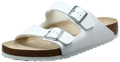 Birkenstock Arizona White Mens Sandals Size 43 EU