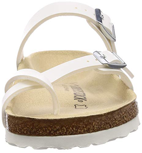 Beige Graceful Pearl White Girl's Sandals, UK 2.5