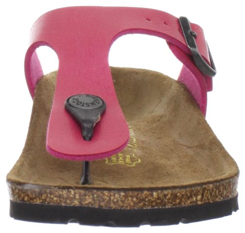 Graceful Rose Red Birkenstock Gizeh Sandal - Kids