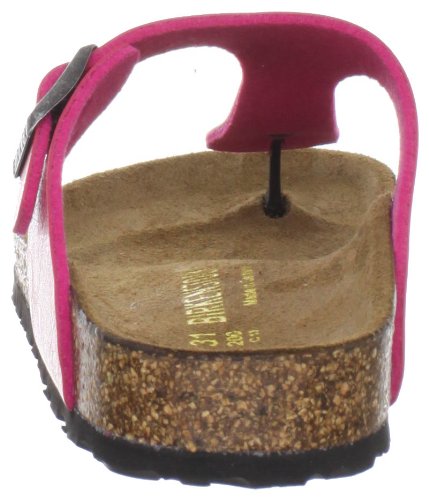 Graceful Rose Red Birkenstock Gizeh Sandal - Kids