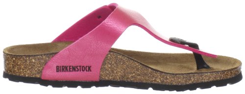Graceful Rose Red Birkenstock Gizeh Sandal - Kids