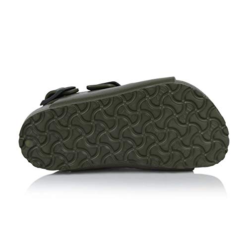 Kid's Birkenstock Milano Sling Sandals - Khaki Eva