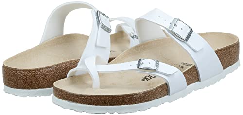 Beige Graceful Pearl White Girl's Sandals, UK 2.5