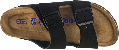 Birkenstock Arizona SFB Sandals, Noir, Narrow