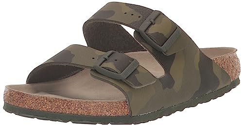 Birkenstock Arizona Soft Footbed Sandals, Camo Green (Size 11/11.5)