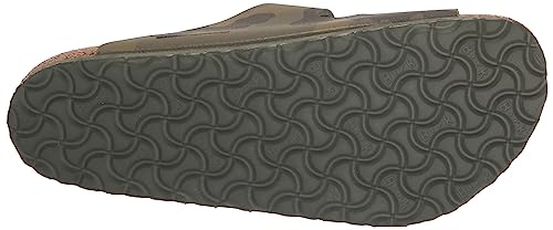 Birkenstock Arizona Soft Footbed Sandals, Camo Green (Size 11/11.5)
