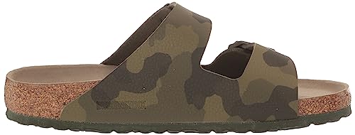 Birkenstock Arizona Soft Footbed Sandals, Camo Green (Size 11/11.5)