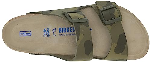 Birkenstock Arizona Soft Footbed Sandals, Camo Green (Size 11/11.5)