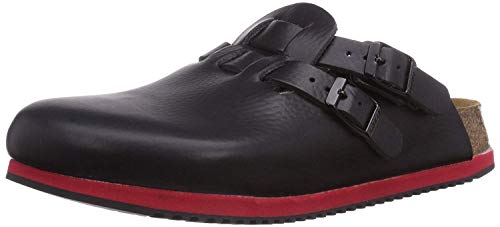 Black Birkenstock Men's Clogs, Size 8 US