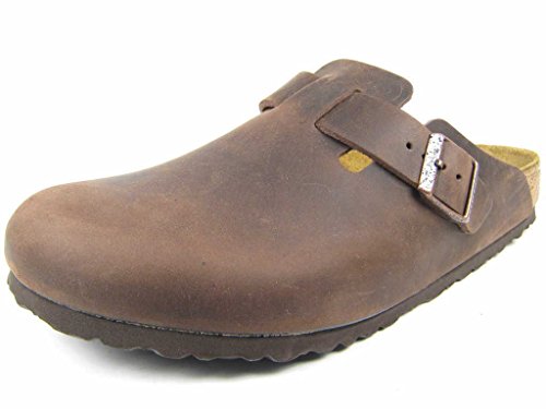 Birkenstock Men's Clogs, Brown (Habana), 7
