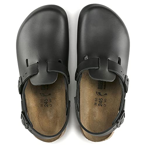 Birkenstock Men's Clogs and Mules, Black, 8.5 us