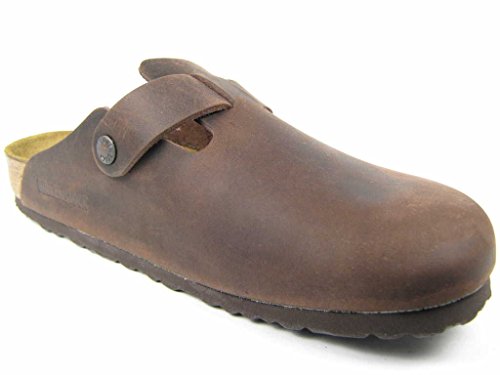Birkenstock Men's Clogs, Brown (Habana), 7