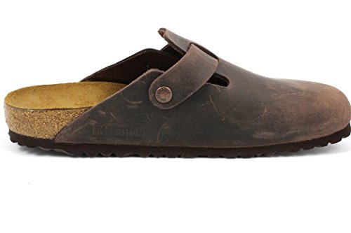 Birkenstock Men's Clogs, Brown (Habana), 7