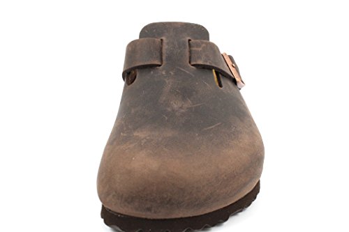 Birkenstock Men's Clogs, Brown (Habana), 7